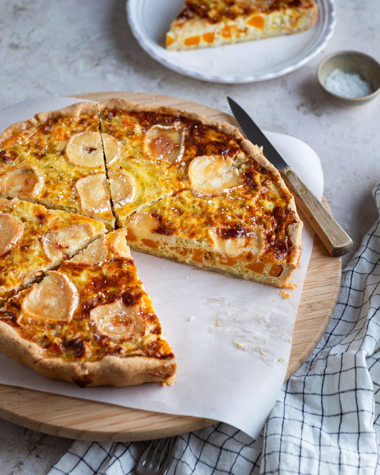 Quiche butternut poireau chèvre : recette pratique et réconfortante
