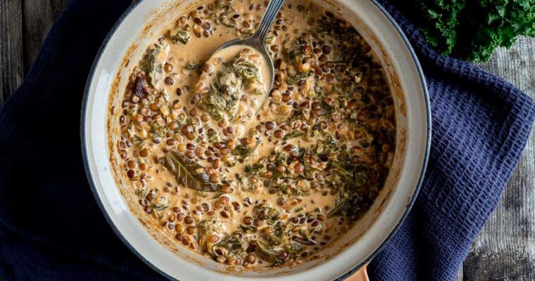 Lentilles et kale au garam masala : un plat d’hiver nourrissant et parfumé