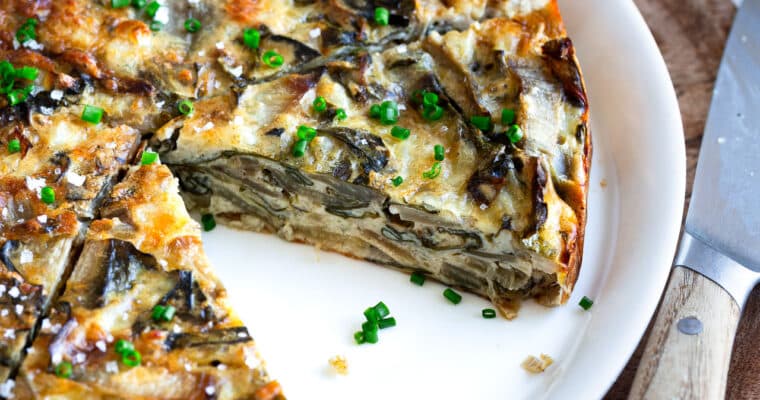 Quiche légère blette et cottage cheese : moelleuse sans pâte ni crème