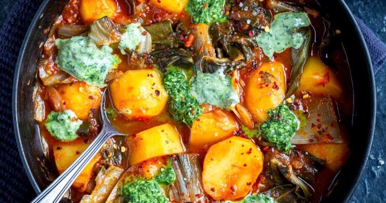 Ragoût de blettes au cumin